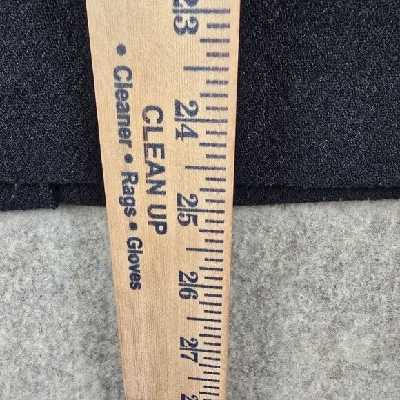 Pendleton Womens Wool Black Midi Skirt Size 8 Fully Lined Flared Hem Pre-Owned - Picture 8 of 8